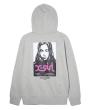 X-girl FACE POSTER SWEAT HOODIE