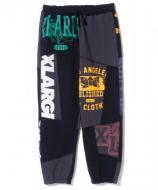 XLARGE PATCHWORK SWEAT PANTS