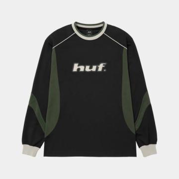 HUF DISTRESSED LOGO CREW