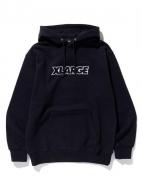 XLARGE STANDARD LOGO PATCH HOODED SWEAT