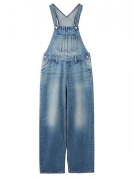 X-girl WIDE TAPERED OVERALL