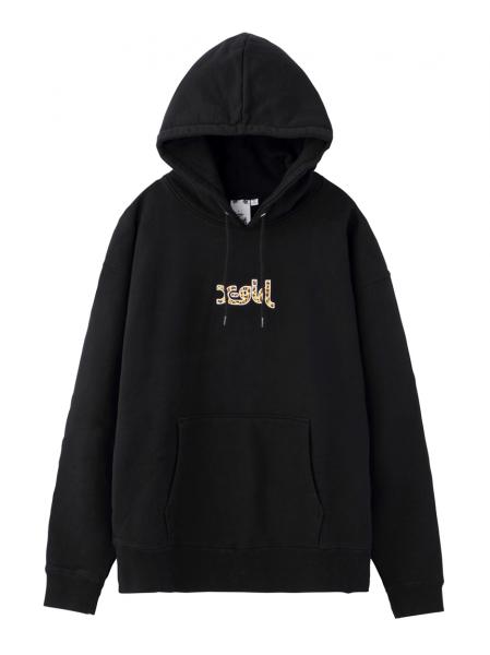 X-girl PATCHED SWEAT HOODIE