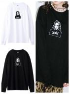 X-girl FACE L/S TEE