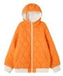 X-girl REVERSIBLE QUILTED JACKET