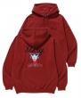 XLARGE EMBROIDERY FACE PULLOVER HOODED SWEAT