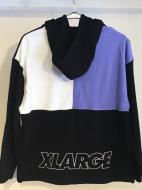 XLARGE HALF ZIP PULLOVER HOODED SWEAT