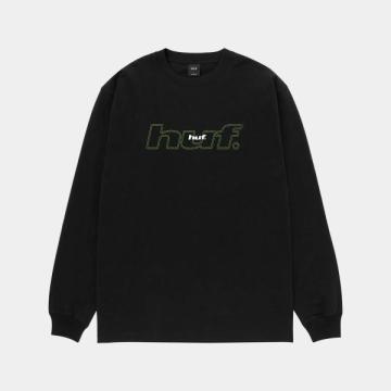 HUF DISTRESSED LOGO LS TEE