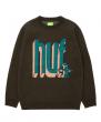 HUF BOOKEND CREW SWEATER