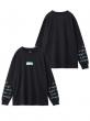 X-girl HANDWRITTEN L/S BIG TEE