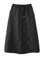 MILKFED. QUILTED LONG SKIRT