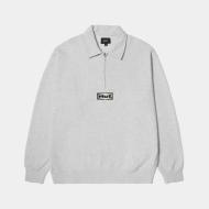 HUF SLATE QUARTER ZIP FLEECE