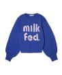 MILKFED LOGO KNIT TOP