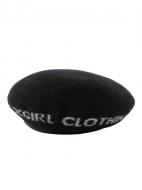 X-girl LOGO JACQUARD BERET