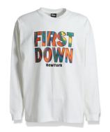 FIRST DOWN MARBLE L/S T