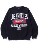 XLARGE XL RECORDS CREWNECK SWEAT