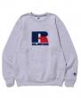 XLARGE × RUSSELL CREWNECK SWEAT