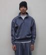 BAL / RUSSELL ATHLETIC HEAVY COTTON HALF ZIP