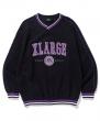 XLARGE PIPING V NECK SWEAT