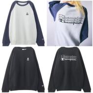 X-girl x Champion REVERSE WEAVE R RAGLAN SWEAT TOP