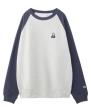 X-girl x Champion REVERSE WEAVE R RAGLAN SWEAT TOP