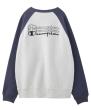 X-girl x Champion REVERSE WEAVE R RAGLAN SWEAT TOP