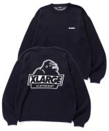 XLARGE SLANTED OG CREWNECK KNIT TOP