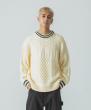 XLARGE CABLE CREWNECK KNIT