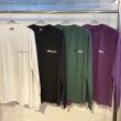 STUSSY POSITIVE VIBRATION PIGMENT DYED LS TEE