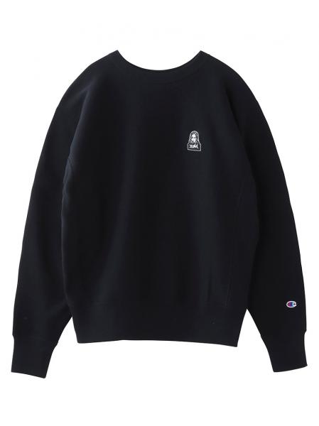 Champion reverse store weave crewneck white