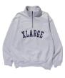 XLARGE ARCH LOGO HALF ZIP SWEATSHIRT