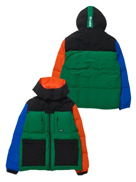 XLARGE HOODED FRONT POCKET DOWN JACKET | KENES