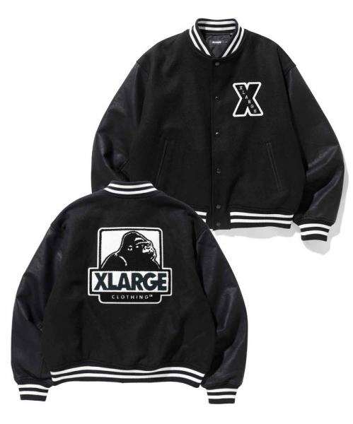 本日限定XLARGE OG VARSITY JACKET サイズS-