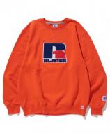 XLARGE × RUSSELL CREWNECK SWEAT