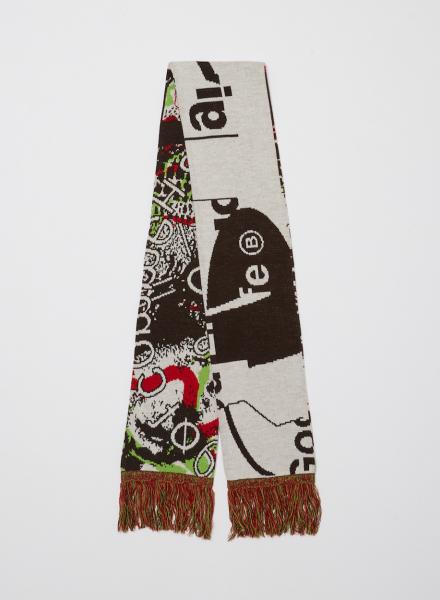 BAL JACQUARD KNIT SOCCER SCARF