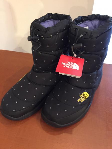 X-GIRL×THE NORTH FACE NUPTSE BOOTIE STARS