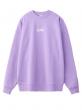 X-girl EMBROIDERED MILLS LOGO CREW SWEAT TOP