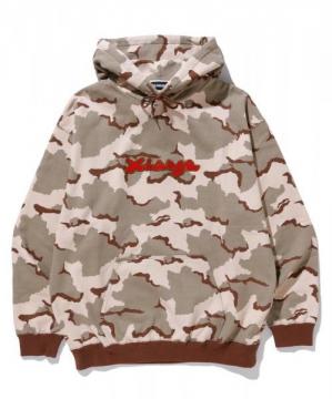 XLARGE CAMO PULLOVER HOODED SWEAT