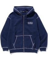 XLARGE CONTRAST STITCH ZIP HOODED SWEATSHIRT