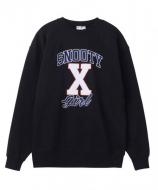 X-girl SNOOTY CREW SWEAT TOP