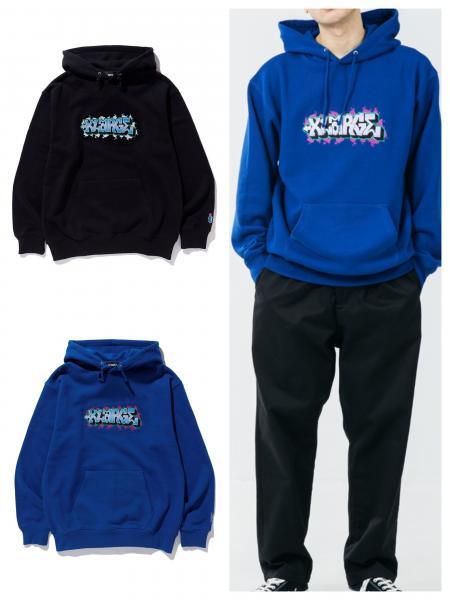 XLARGE EMBROIDERY GRAFFITI HOODED SWEAT