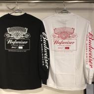 HUF BUDWEISER PIT CREW L/S TEE