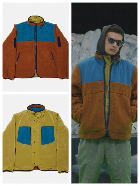 BAL SHELPA FLEECE REVERSIBLE JACKET