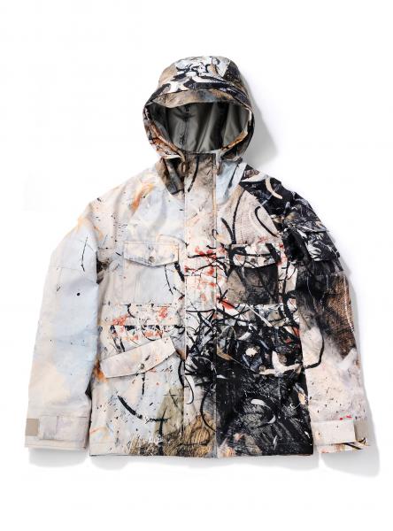 BAL eVent MOUNTAIN PARKA Textile Art by Jose Parla