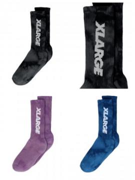 XLARGE TIEDYE MIDDLE SOCKS