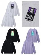 X-girl GRRRL POWER L/S TEE