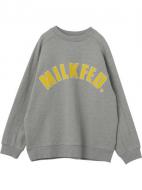 MILKFED. ARCH LOGO PATCH SWEAT TOP